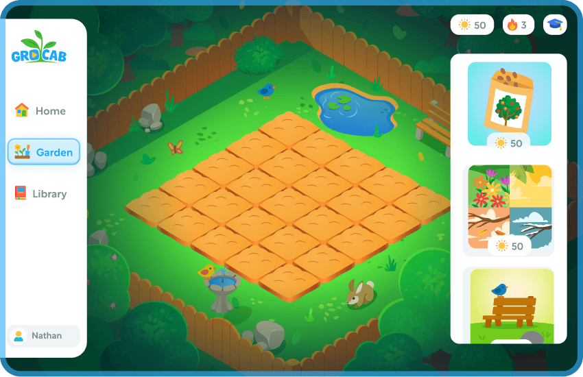 Watch your garden grow